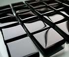 100 crystal tiles for arts crafts for school projects black