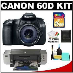  Canon EOS 60D Digital SLR Camera Body with EF S 18 135mm 