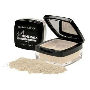   Airy Minerals Loose Powder Foundation Ivory SPF 15 Klean Color Clean