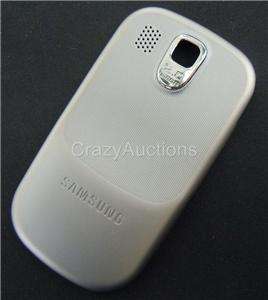 NEW AT&T Samsung Flight SGH A797 Silvr Battery Door Back Phone Cover 