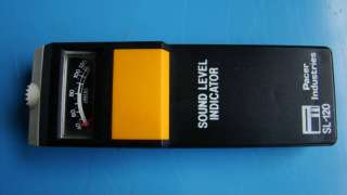 Pacer Industries SL 120 Sound Level Indicator  