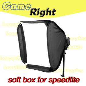 60 x 60cm 24 Soft Box Kit Softbox for Flash Speedlite 430EX 580EX 