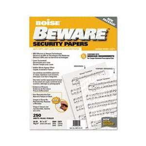  Beware Legal Copy Security Paper, Acid Free, 8 1/2 x 11 