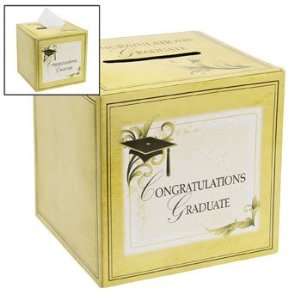  Card Box   12 Inch Gold Ivy League Graduation Party: Toys & Games