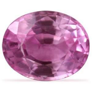  0.91 Carat Loose Pink Sapphire Oval Cut Jewelry