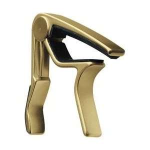  Dunlop Trigger Curved Gold Guitar Capo 83CG Musical Instruments