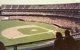 An As game at the Coliseum in 1980.