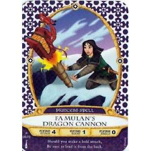   Kingdom Game, Walt Disney World   Card #06   Fa Mulans Dragon Cannon