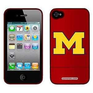  University of Michigan M on Verizon iPhone 4 Case by 