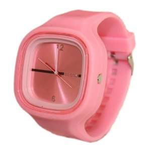  Sixron Silicon Jelly Watch Unisex Pink Gift Everything 