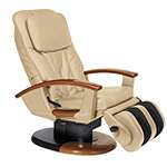   HTT 10i HT 130 Human Touch LEATHER Leg & Foot Massage Chair Recliner