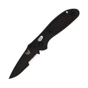  Mini Griptilian, Blk Valox, Drop Point, BK1 Coated, Combo 