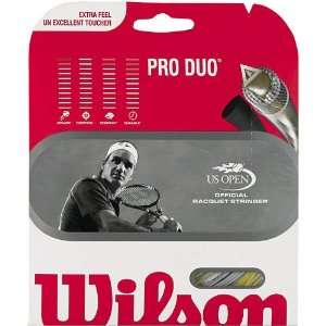 Wilson Pro Duo Tennis String Set 
