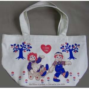  Raggedy Ann & Andy Mini Totebag w/drawstring from Japan Toys & Games