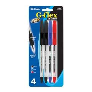   Gel Ink Pen with Cushion Grip, 4 per Pack (17026 24P)