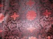Oriental chinese SILK BROCADE FABRIC DRESS Curtain BED  
