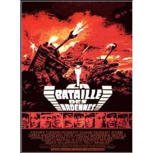  Battle of the Bulge Movie Poster (11 x 17 Inches   28cm x 