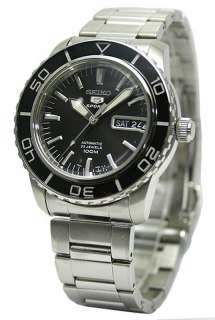 Seiko 5 Sports Automatic 100M Day Date Divers Mens Watch SNZH55K1 