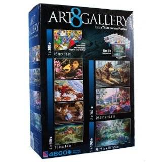 Art Gallery 8 x Puzzle Box Set (Animals and Nature scapes)