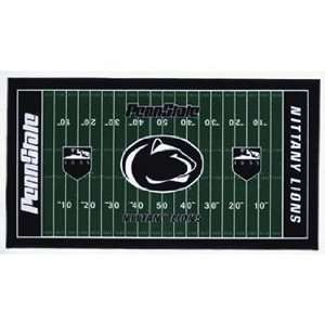   NCAA Penn State Nittany Lions XL Football Field Mat: Sports & Outdoors