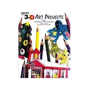 Hayes School Publishing AB828R 3 D Art Projects  48 Blackline Masters 