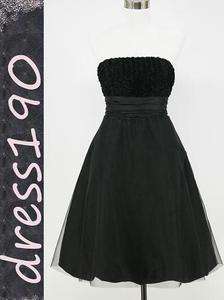   STRAPLESS 50s COCKTAIL PROM PARTY PIN UP SWING EVENING DRESS  