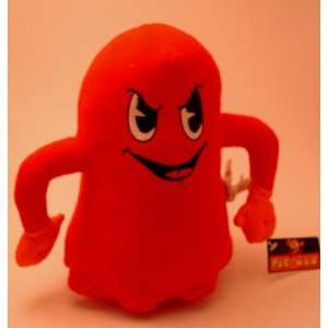  10 Pac Man Red Ghost Plush Toys & Games