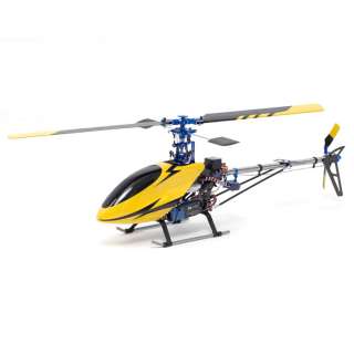 6CH Metal Carbon 450 V2 RC Helicopter RTF For Trex 3D  
