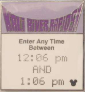 WDW Disney 2008 HIDDEN Mickey KALI RIVER Rapids CAST PIN!  