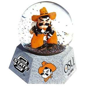 Oklahoma State Cowboys Musical Mascot Water Snow Globe:  