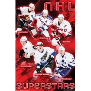  Nhl Superstars Poster Hockey Game 07 08 New Sealed 4143 