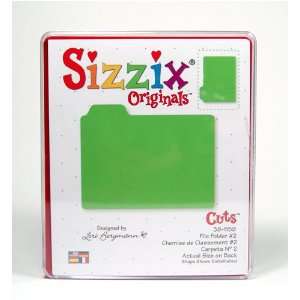 Stamp File Folder #2 Sizzix Die   Large