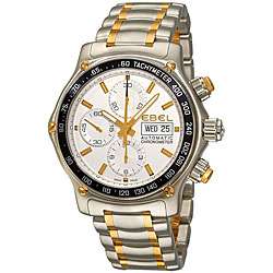 Ebel 1911 Discovery Mens Two tone Chronograph Watch  Overstock