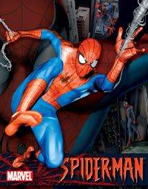 Marvel Comics The Amazing SpiderMan Comic Art Tin Sign  