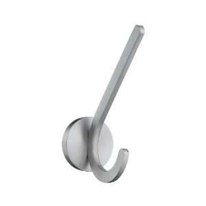   Loft 6 Robe Hook in Brushed Chrome from the Loft Collection LS358