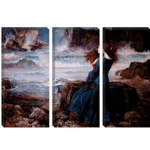 Miranda, The Tempest by John William Waterhouse Canvas Painting 