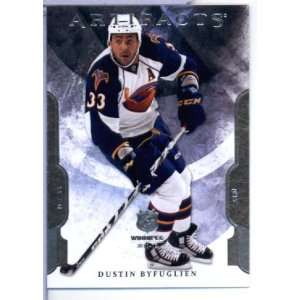   #49 Dustin Byfuglien ENCASED Trading Card Sports Collectibles