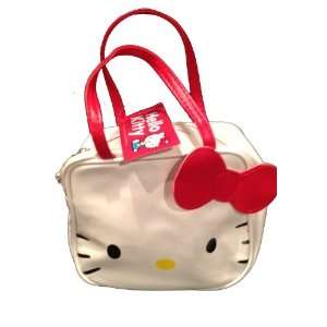  Hello Kitty Faux Leather White Purse by Jersey Bling ships with FREE 