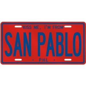   FROM SAN PABLO  PHILIPPINES LICENSE PLATE SIGN CITY