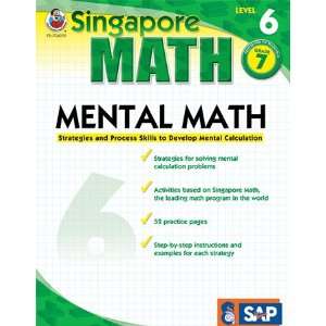  Mental Math Level 6 Gr 7 Toys & Games