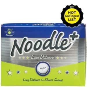 Noodle+ Easy Distance Golf Balls   12 pack: Sports 