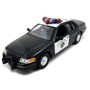   California Highway Patrol in Color Black/white in Window Box: Toys