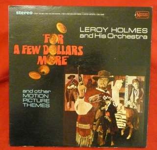   LP for a few dollars more VINYL RECORD soundtrack MOVIES vg++  