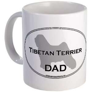 Tibetan Terrier DAD Pets Mug by   Kitchen 