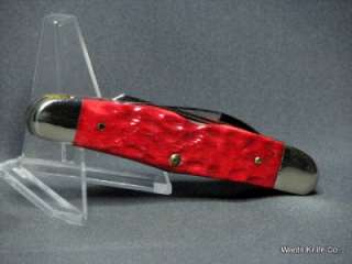 Case XX Humpback Whittler Knife Genuine Dark Red  
