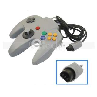 GRAY CONTROLLER GAME SYSTEM FOR NINTENDO64 N64  