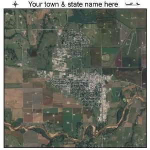   Aerial Photography Map of Lindsay, Oklahoma 2010 OK 