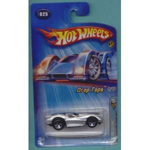 Mattel Hot Wheels 2005 Drop Tops 1:64 Scale Silver 1963 Chevy Corvette 