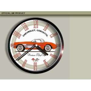  1958 Chevrolet Corvette Wall Clock A007