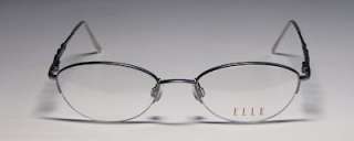 NEW ELLE 18731 50 19 135 VISION CARE MATTE GRAY EYEGLASSES/GLASSES 